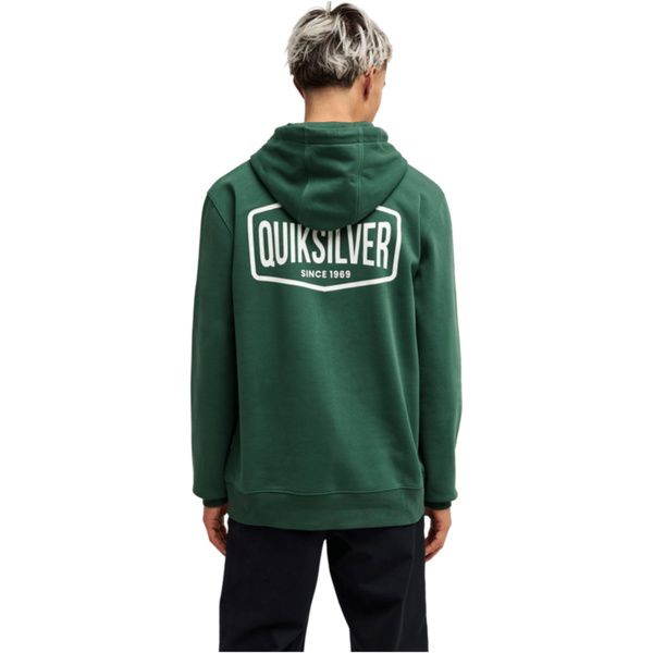 2026 Quiksilver Herre Surf Garage Hoodie EQYFT05236 - Forest